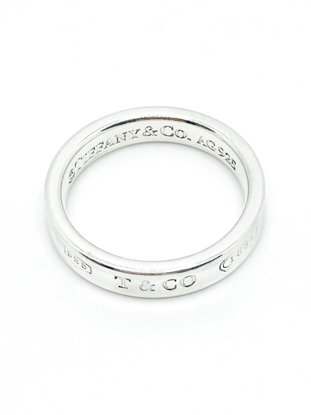 Tiffany 1837 Collection Sterling Silver Narrow Ring Size