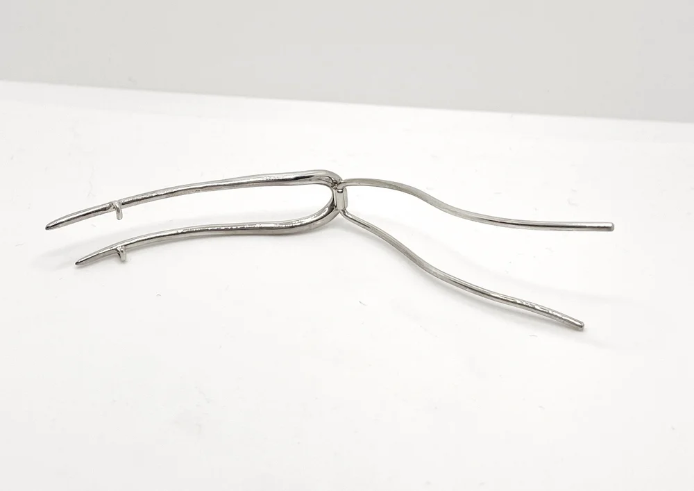 Tiffany & Co. Silver Hair Clip﻿ — DeWitt display picture 2