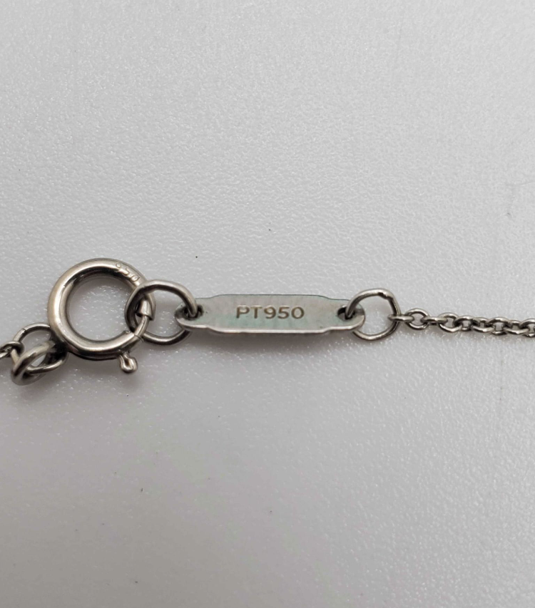 Tiffany & Co. Platinum Diamond Infinity Sign Necklace﻿ — DeWitt's ...