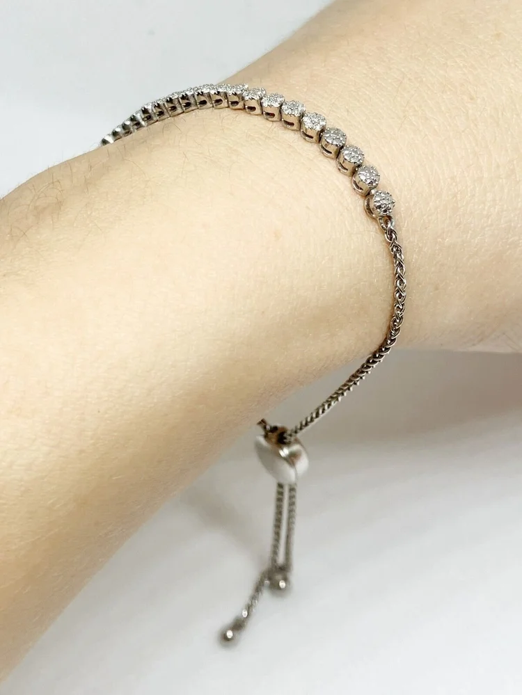 Chain Bracelet Pandora Silver Bolo Bracelet PANDORA Moments Snake