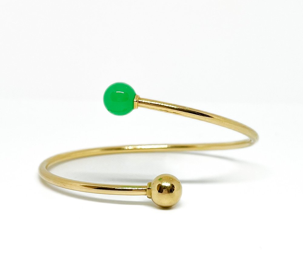 Tiffany 18K Chrysoprase Hardwear Collection Wrap Bracelet — DeWitt's  Diamond Gold Exchange