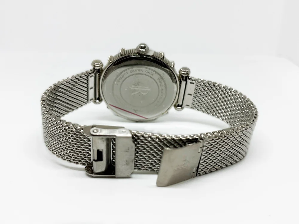 Judith Ripka Sterling Silver Mother of Pearl Isola Watch  display picture 1