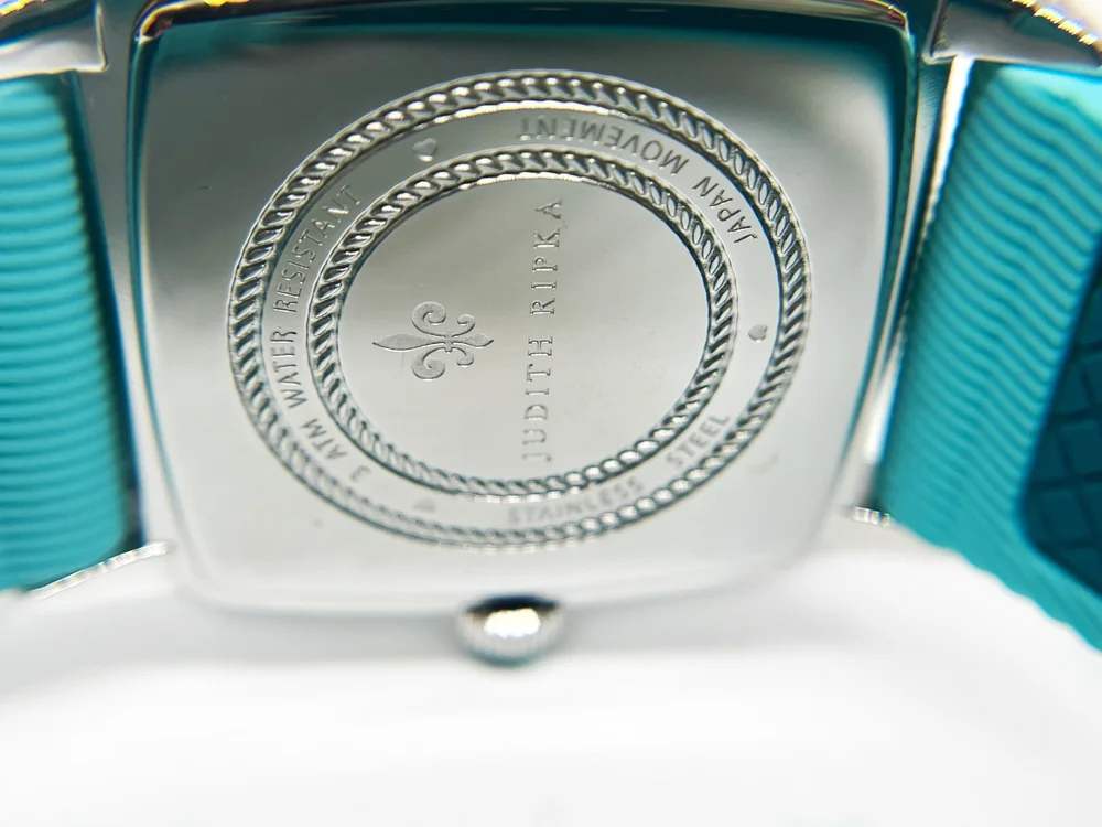 Judith Ripka Sterling Silver Mother of Pearl Watch with  display picture 3