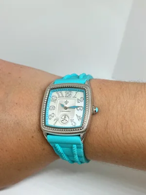 Judith Ripka Sterling Silver Mother of Pearl Watch with  display picture 1