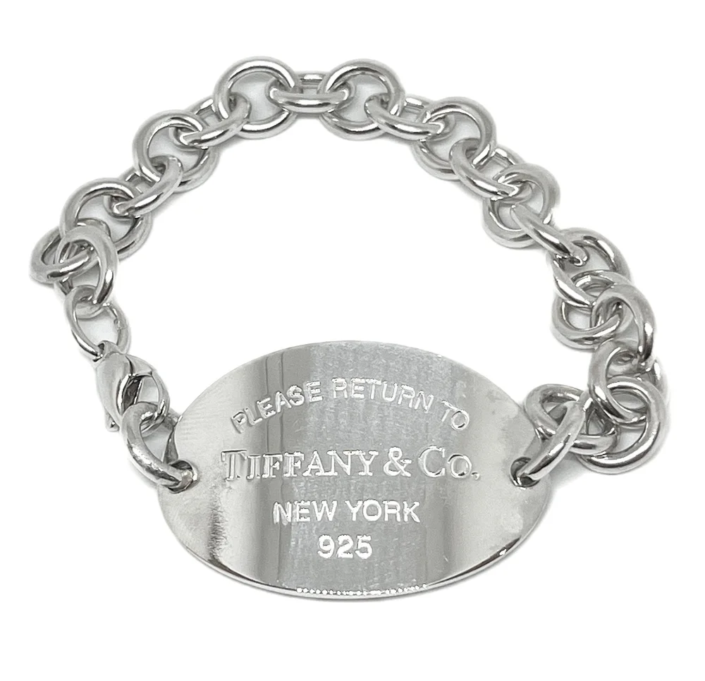 Tiffany & Co. Sterling Silver Return to Tiffany 8” Large Oval