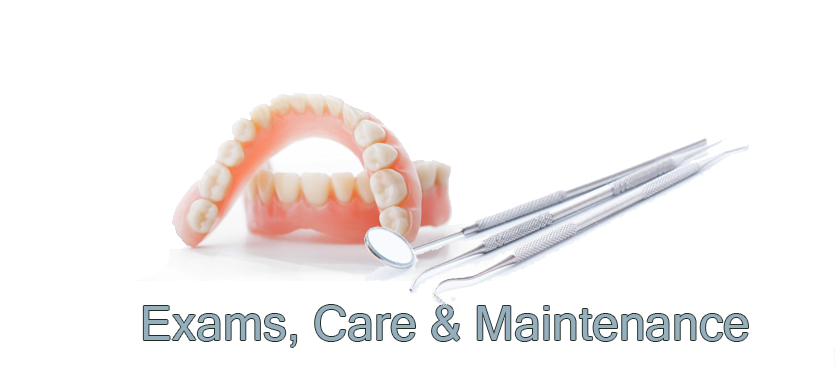 Exams Care Maintenance North Vancouver North Shore Denture Clinic
