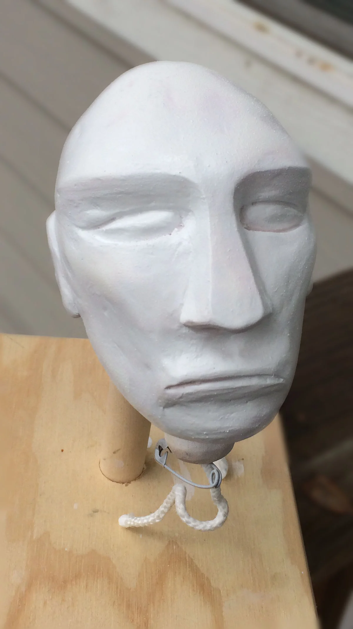  Plastic Resin Head, before painting 