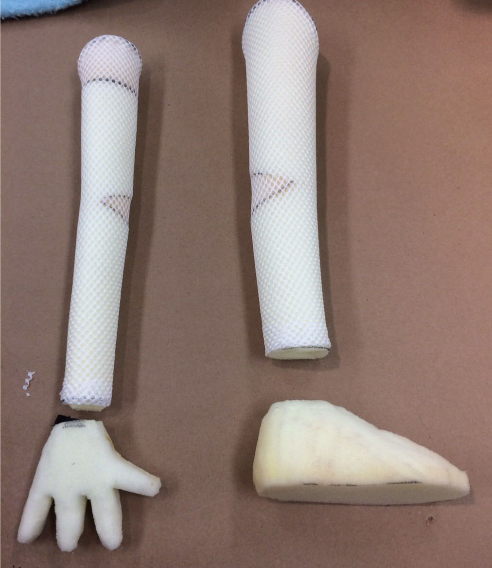   Arm and Leg in Process  