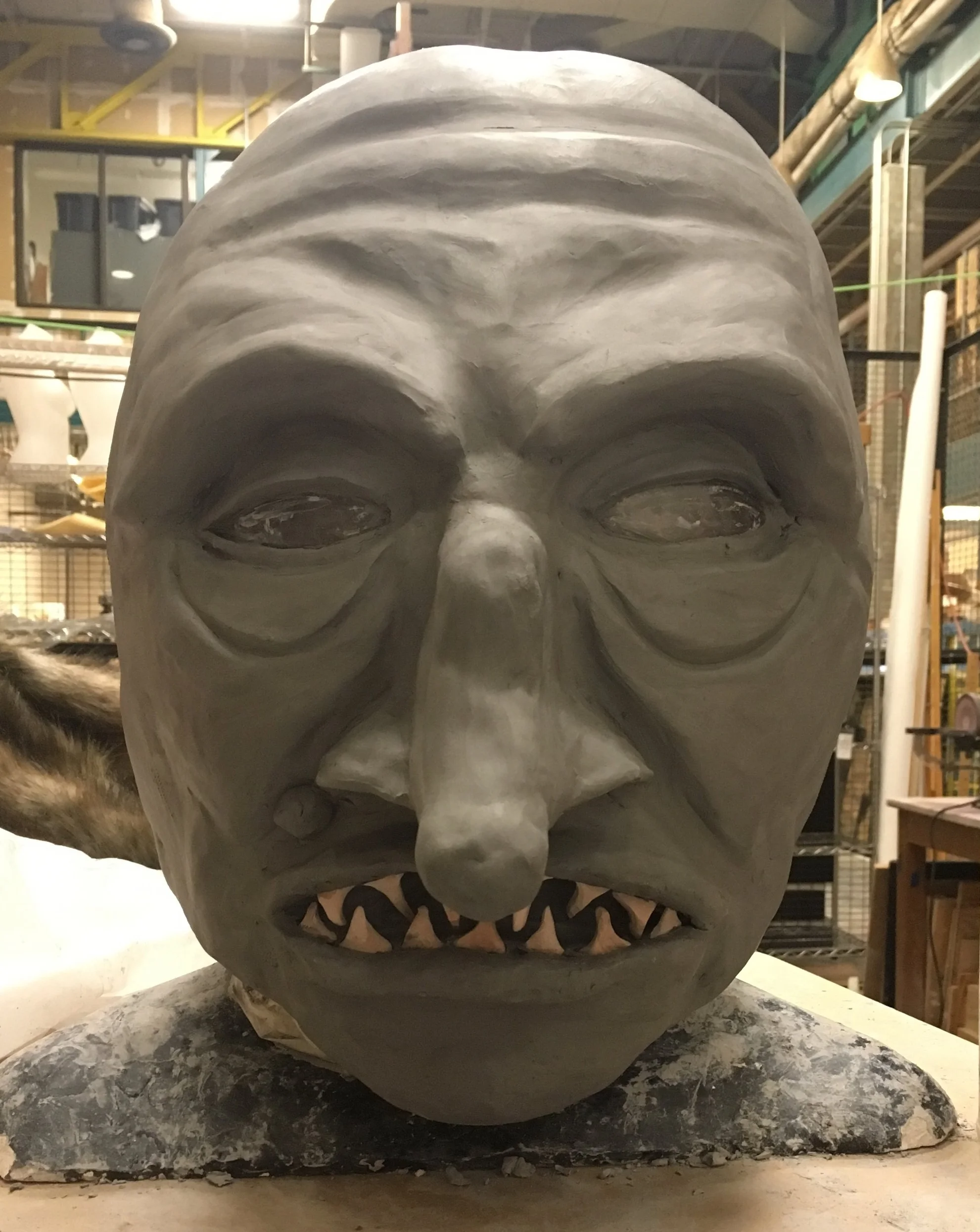  Head- Sculpt (Papier Mache Head) 