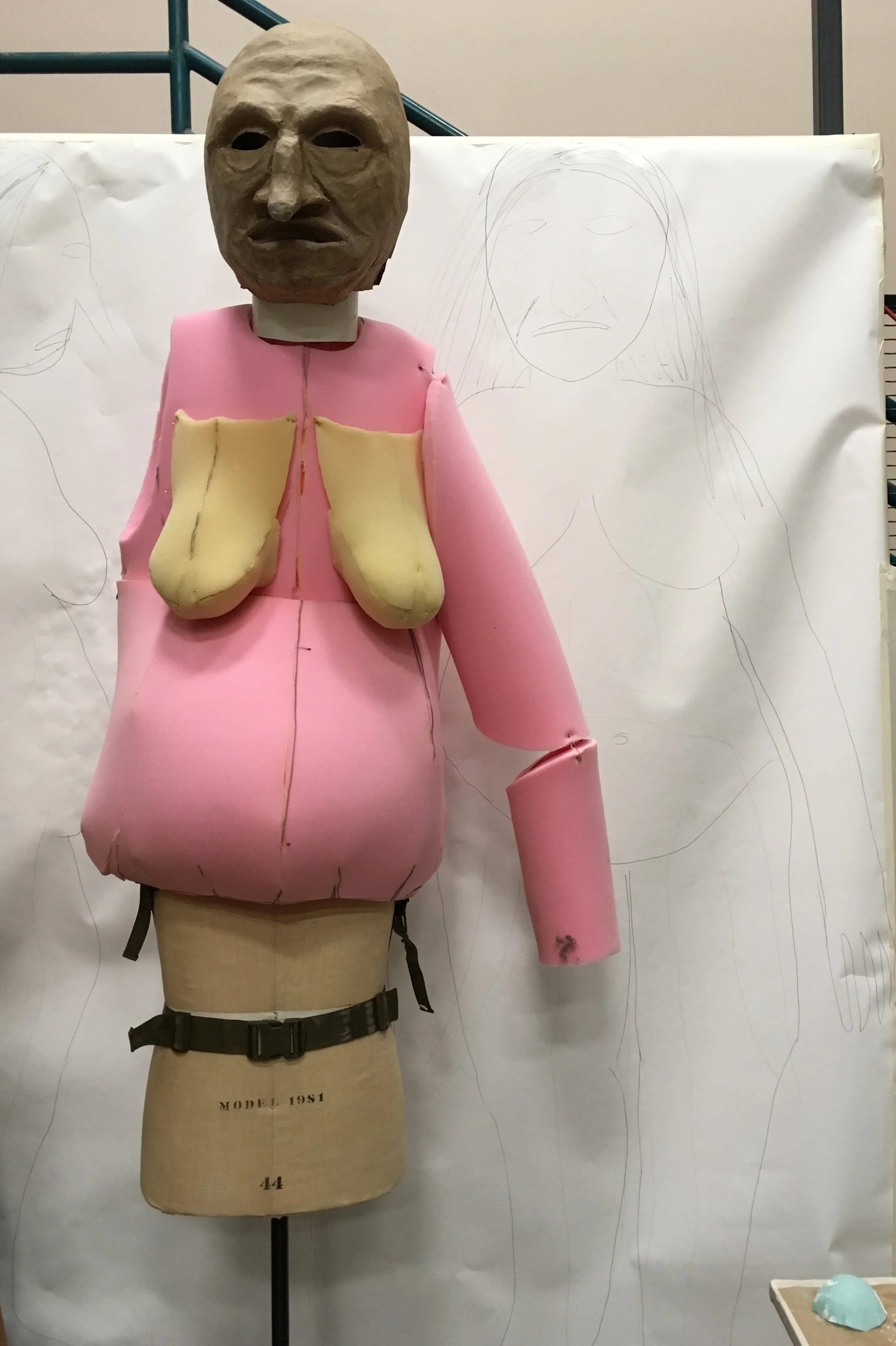  Body- Upholstery Foam w/ Irrigatino tubing supports 