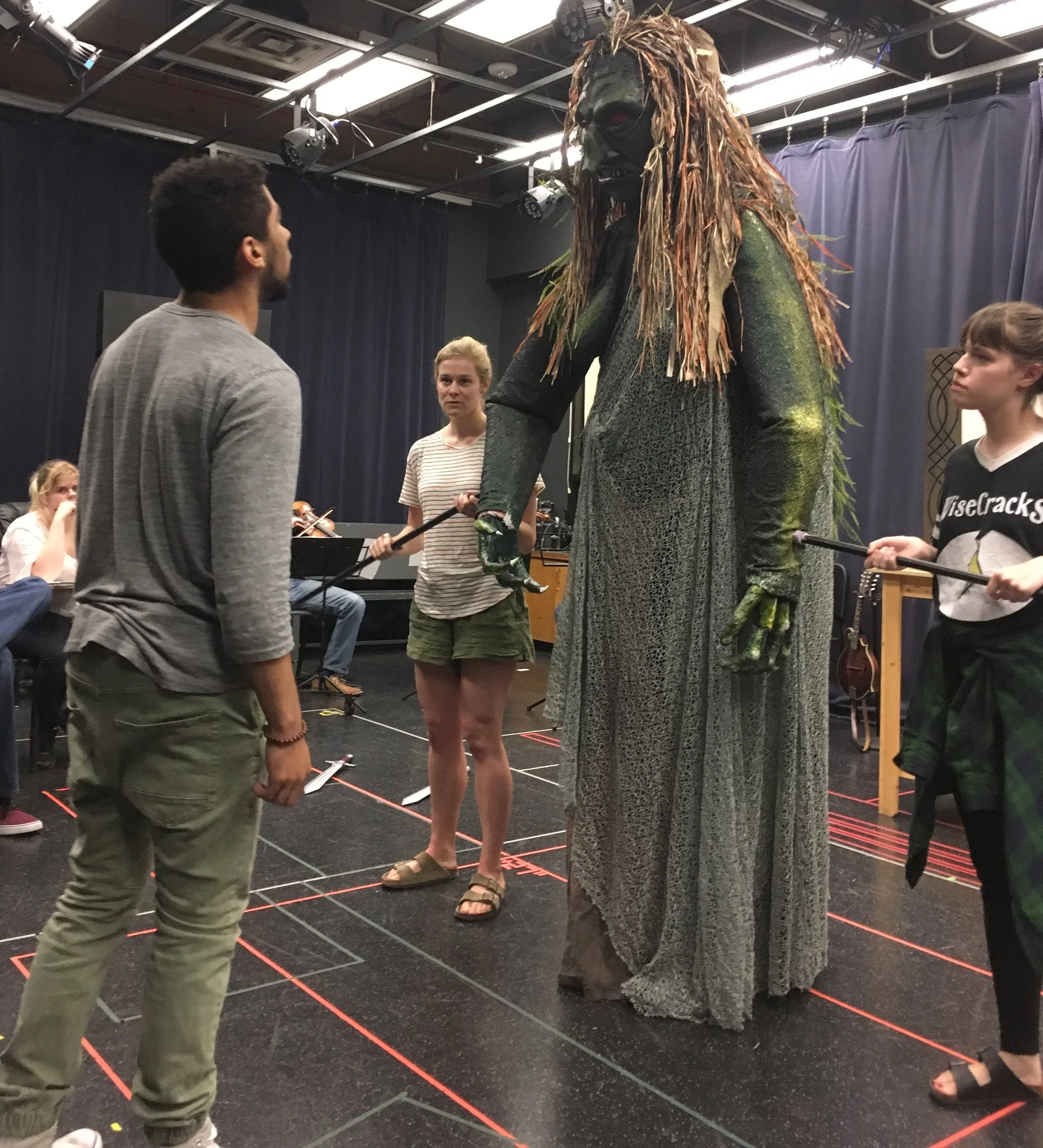  Grendel's Mother in Rehearsal 