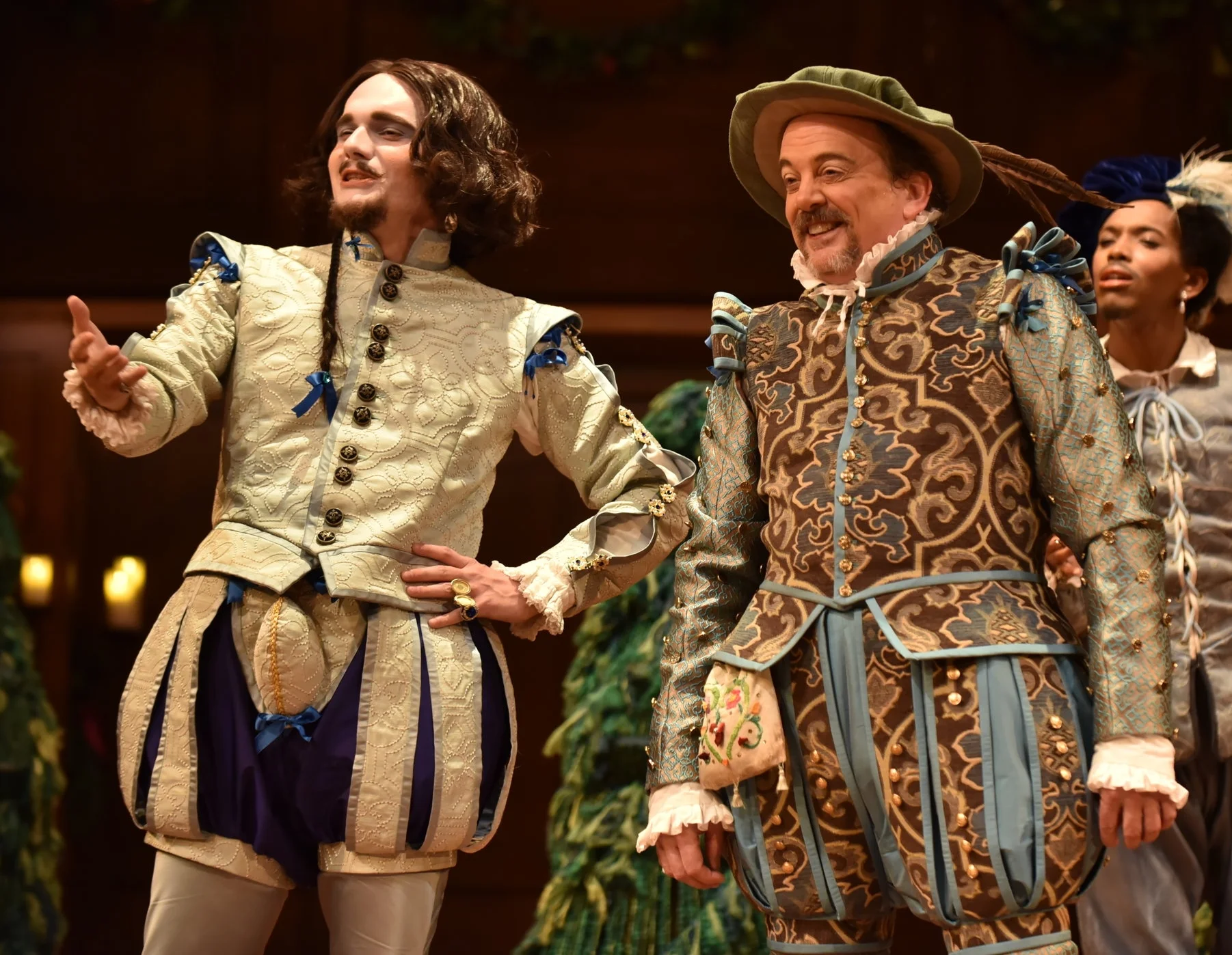   Andrew Aguecheek &amp; Toby Belch    Twelfth Night   Orlando Shakespeare Theatre   Costume Designer- Jack Smith &nbsp;&nbsp;&nbsp; Draper- Alison Reid    Stitchers- Barbara Kiester, Emma Blake Handler &amp; Bailee Booser    Photos by Tony Firriolo 