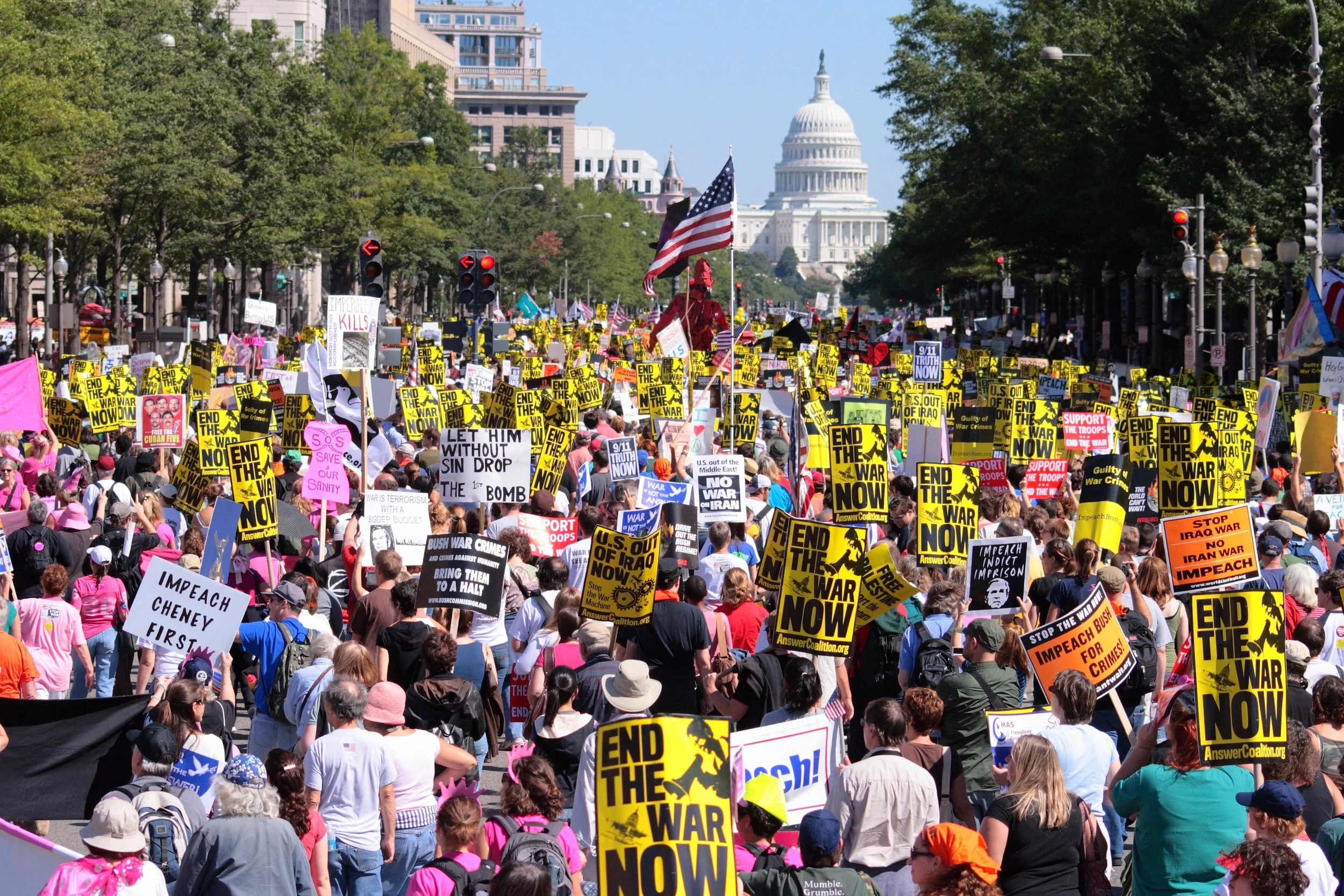 Peace Congress, Catharis on the Mall, Veterans Occupy Washington