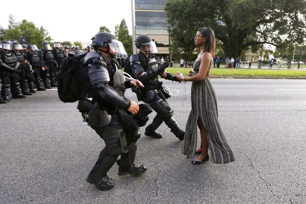 Militarized Police in Baton Rouge credit REUTERS Jonathan Bachman .jpg