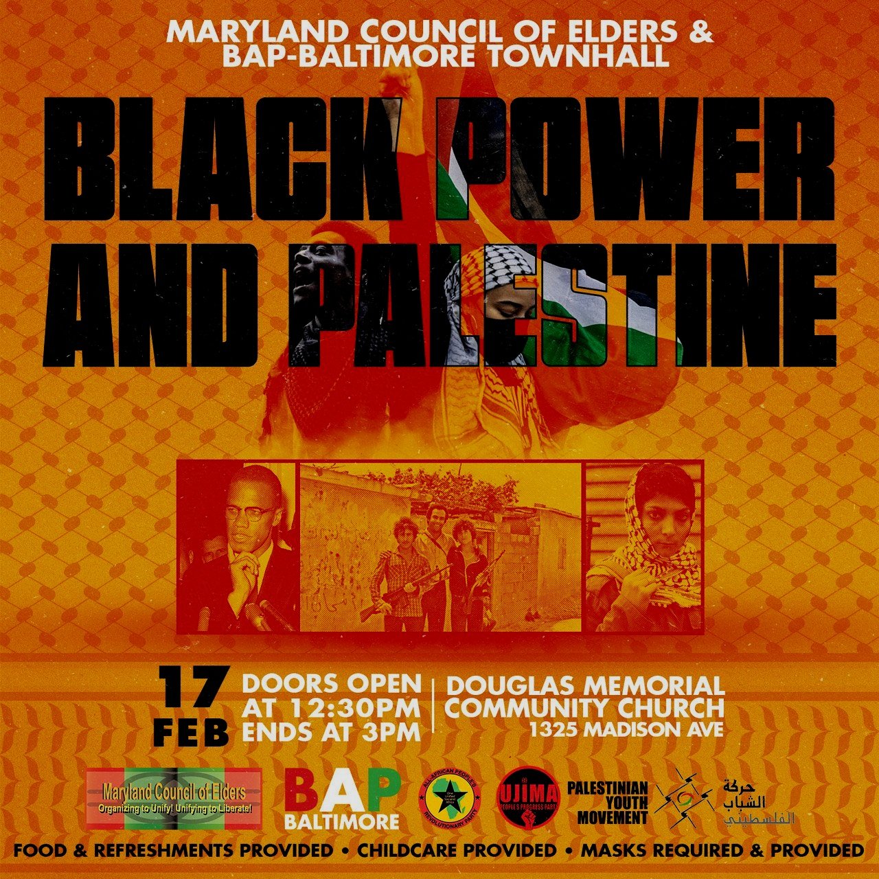 BAP- Baltimore x MD Council of Elders Town Hall 2024, Session 1: Black Power &amp; Palestine