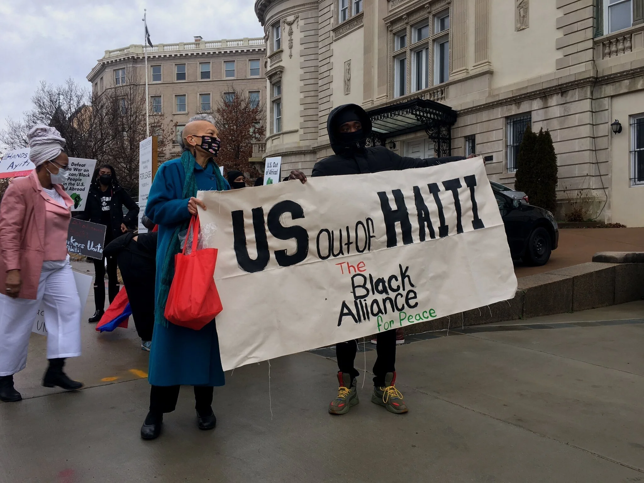 Hands Off Haiti Community Speak Out