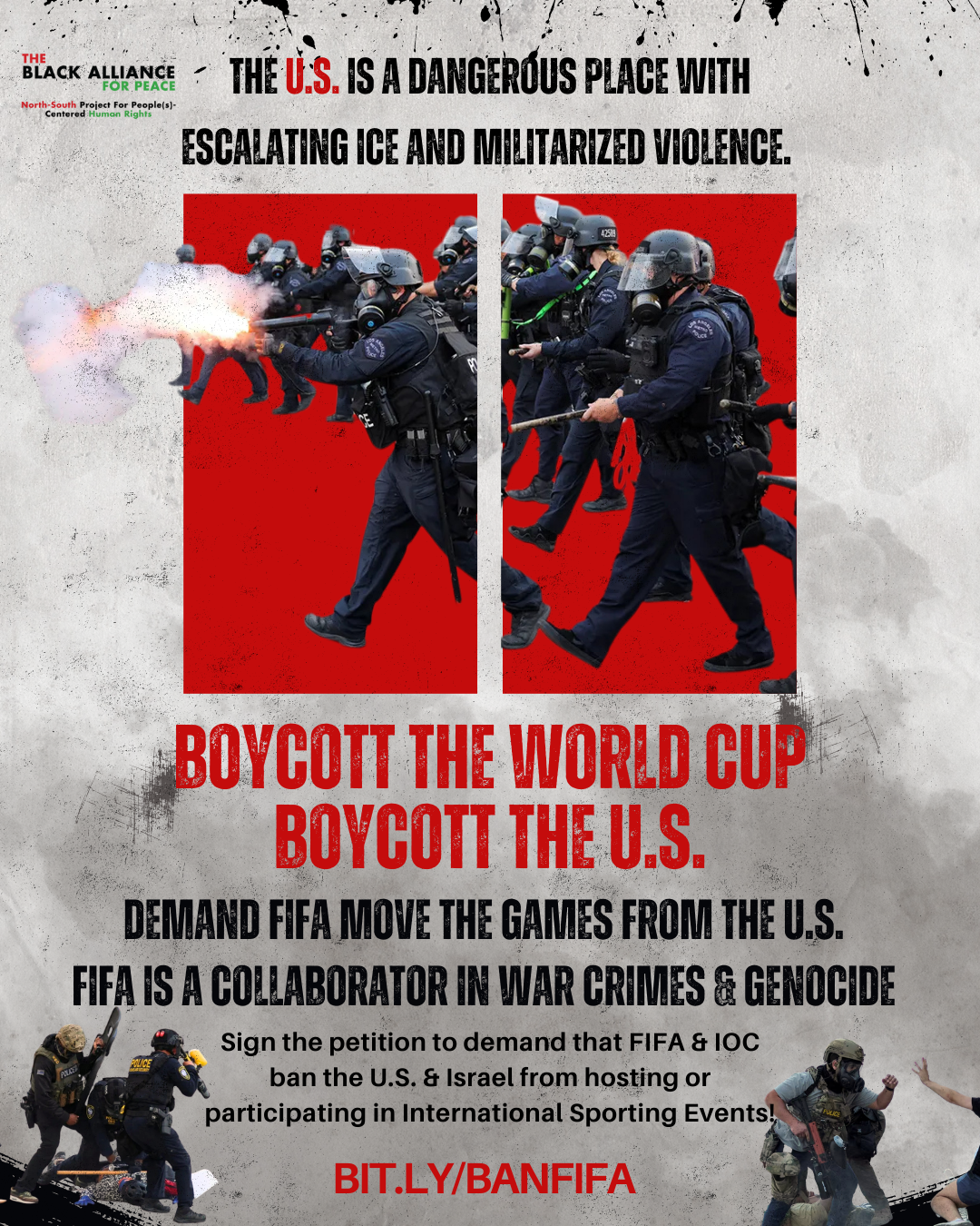 Blood in the Streets, Banners on the World Stage