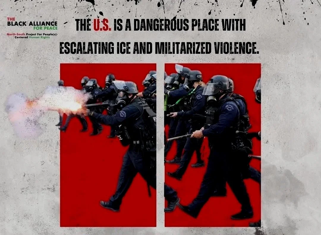 Black Alliance for Peace calls global boycott of U.S.