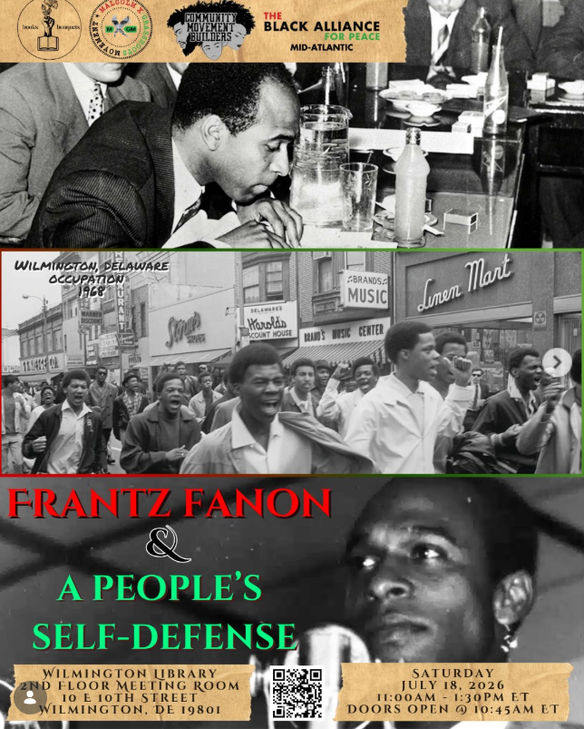 Frantz Fanon and a People's Self-Defense