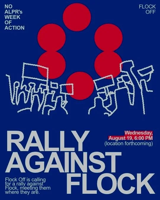 No ALPR's Week of Action: Rally Against Flock