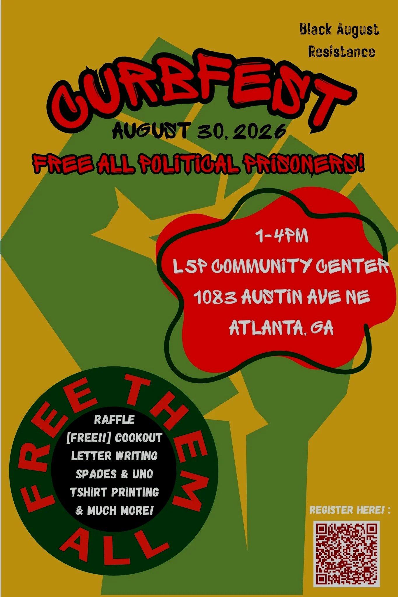[Atlanta] Curbfest for Political Prisoners