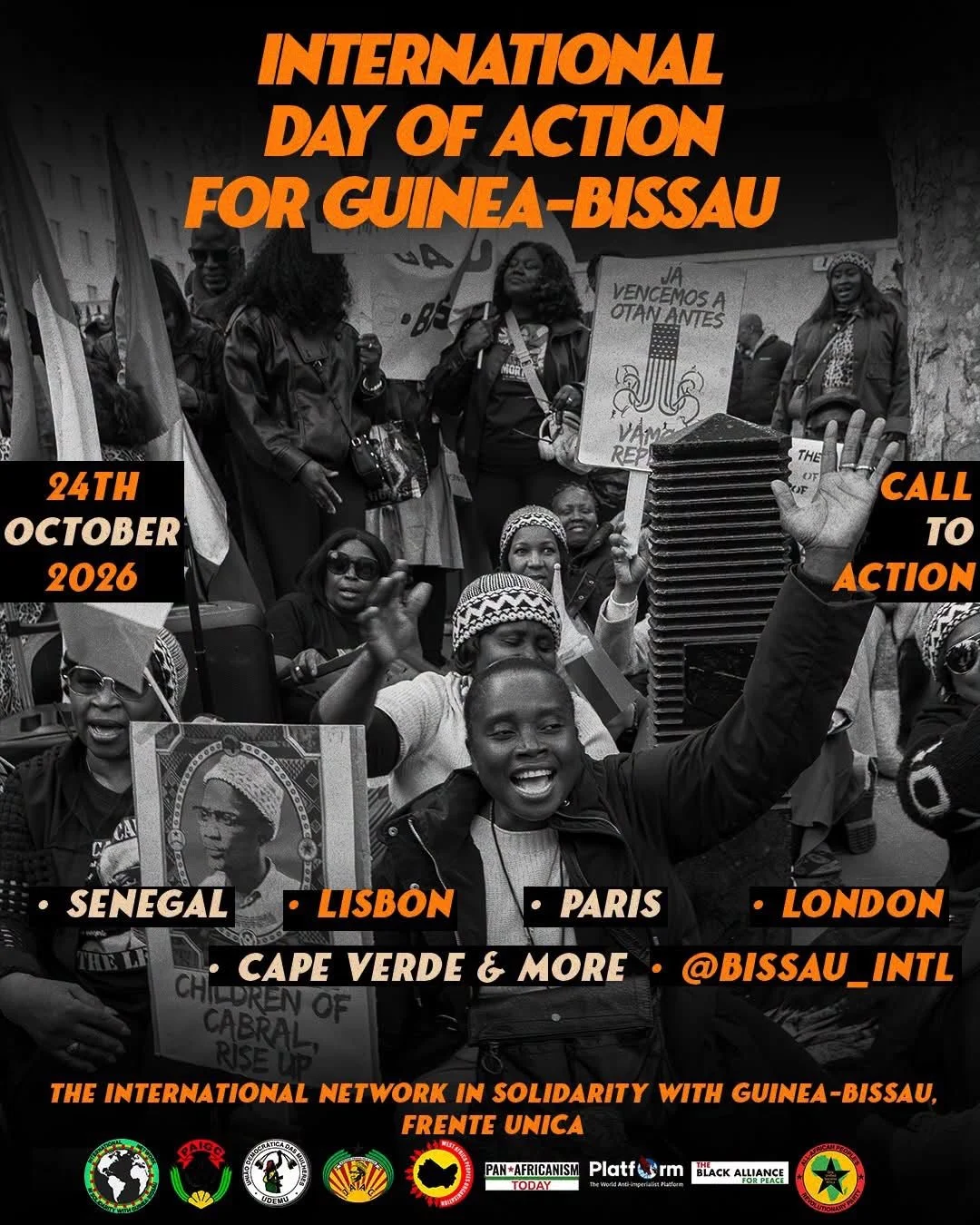 Anti-Sanctions Day &amp; International Day of Action for Guinea Bissau, London