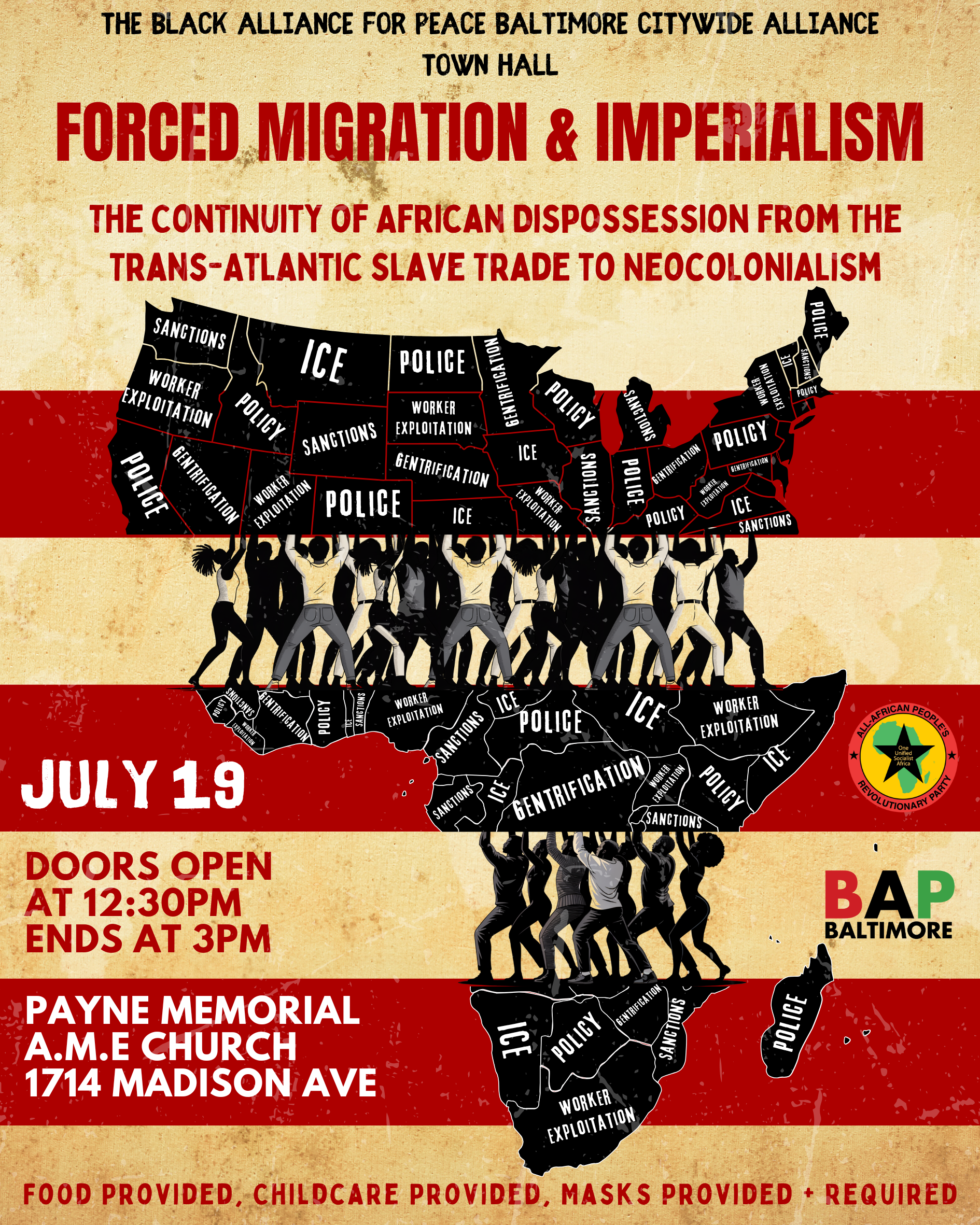 Forced Migration & Imperialism — The Black Alliance for Peace