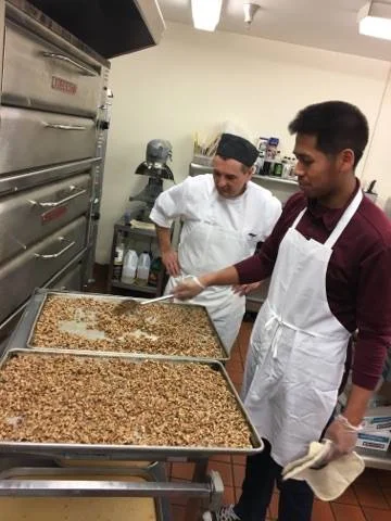 Candied pecans