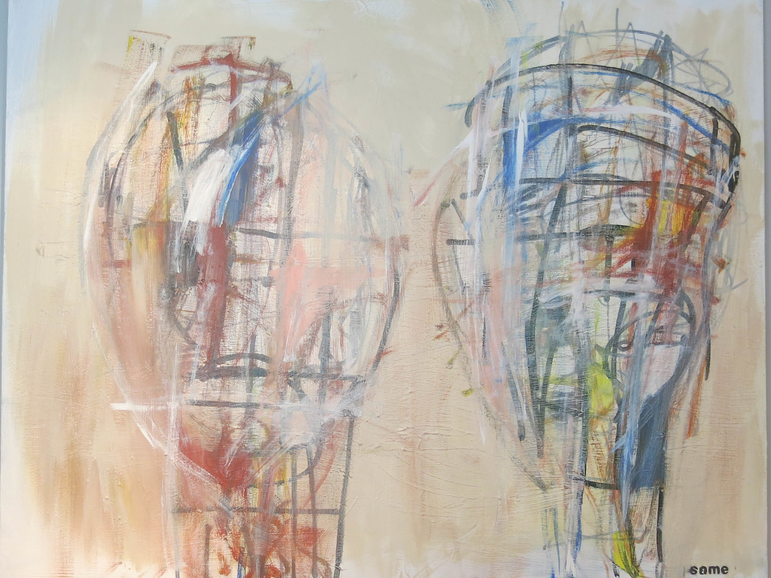 acrylic on canvas 48" x 60"