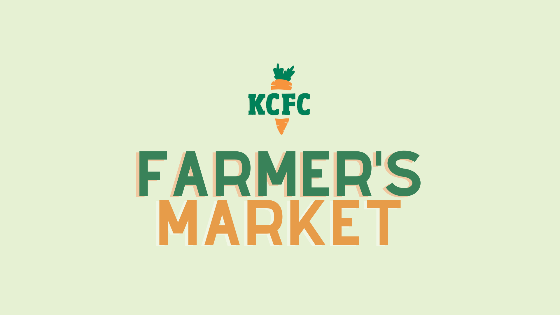 Coral Street Farmers Market at KCFC