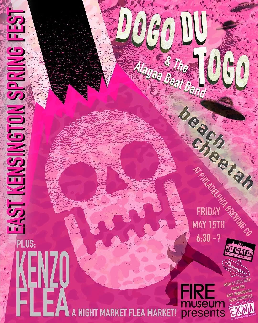 East Kensington Spring Fest + Kenzo Flee