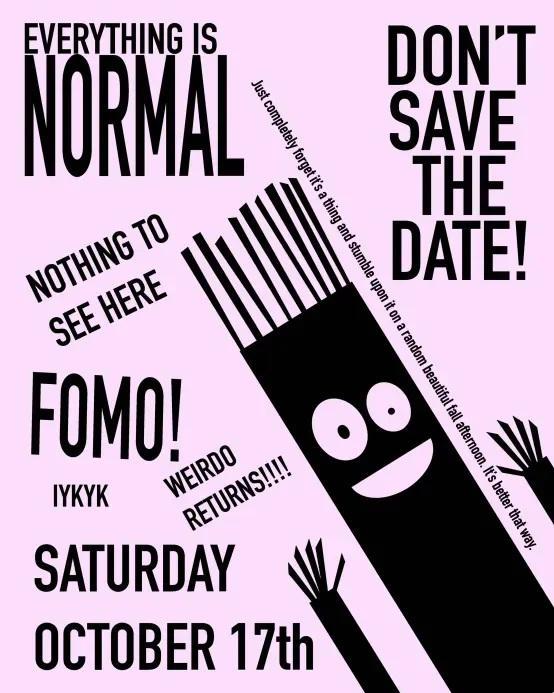 DONT SAVE THE DATE
