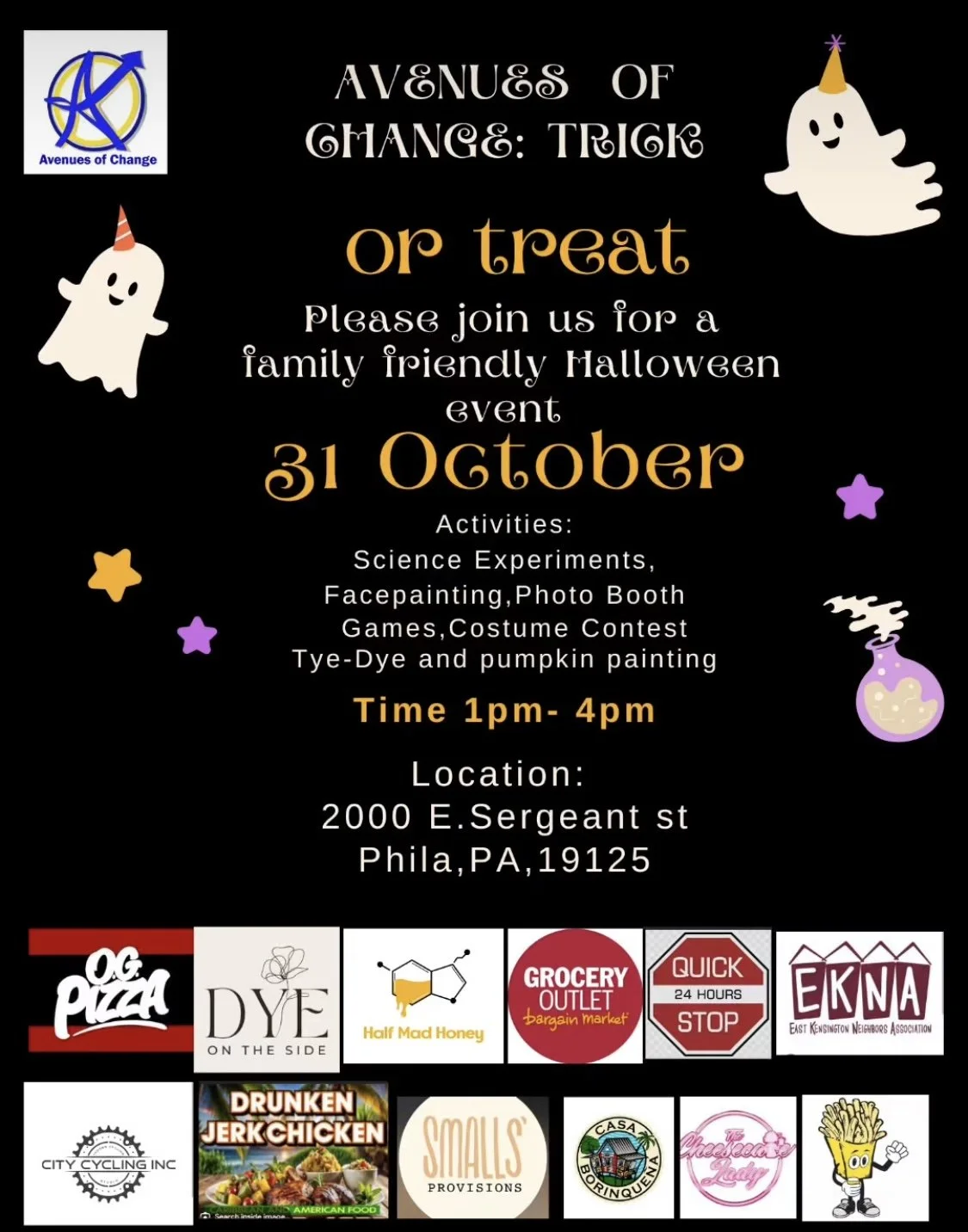 Avenues of Change: Trick or Treat