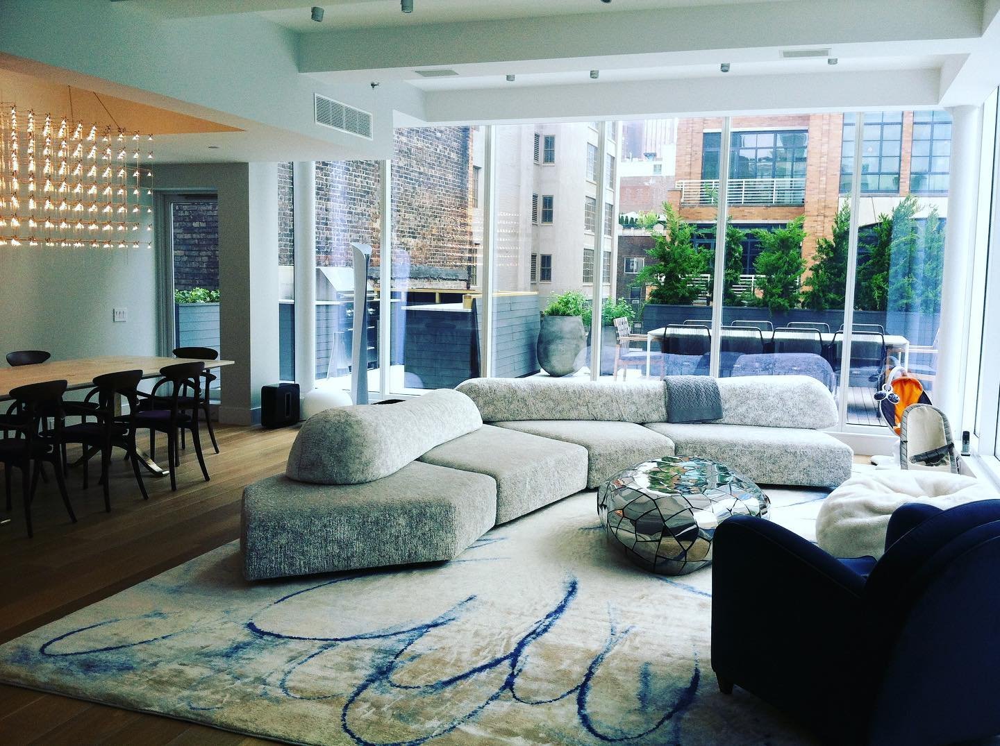 Memory Monday&hellip;flashing back to when I worked on this cool modern NYC apartment.  @ddcgroup.us