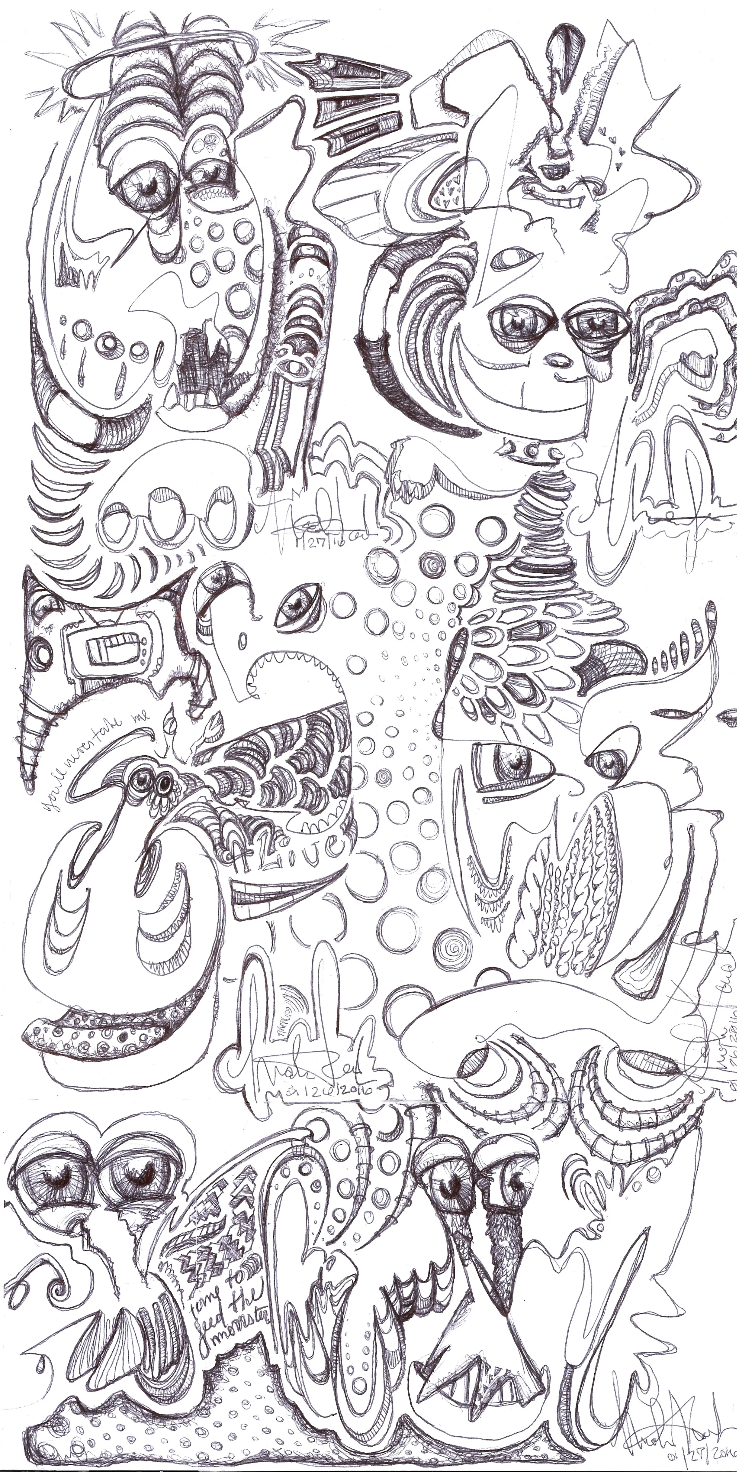 doodle, 2016.