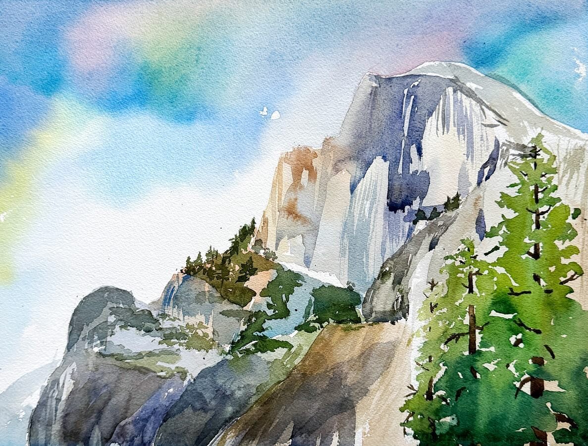 My painting on day 2&hellip; good enough to gift to my parents, methinks 😁
。
#janetmeinkelau #aquarelle #artislife #madeincalifornia #buylocalart #originalart #watercolor #artistsoninstagram #painting #hawaiiartist #watercolorpainting #aquarelle #wa