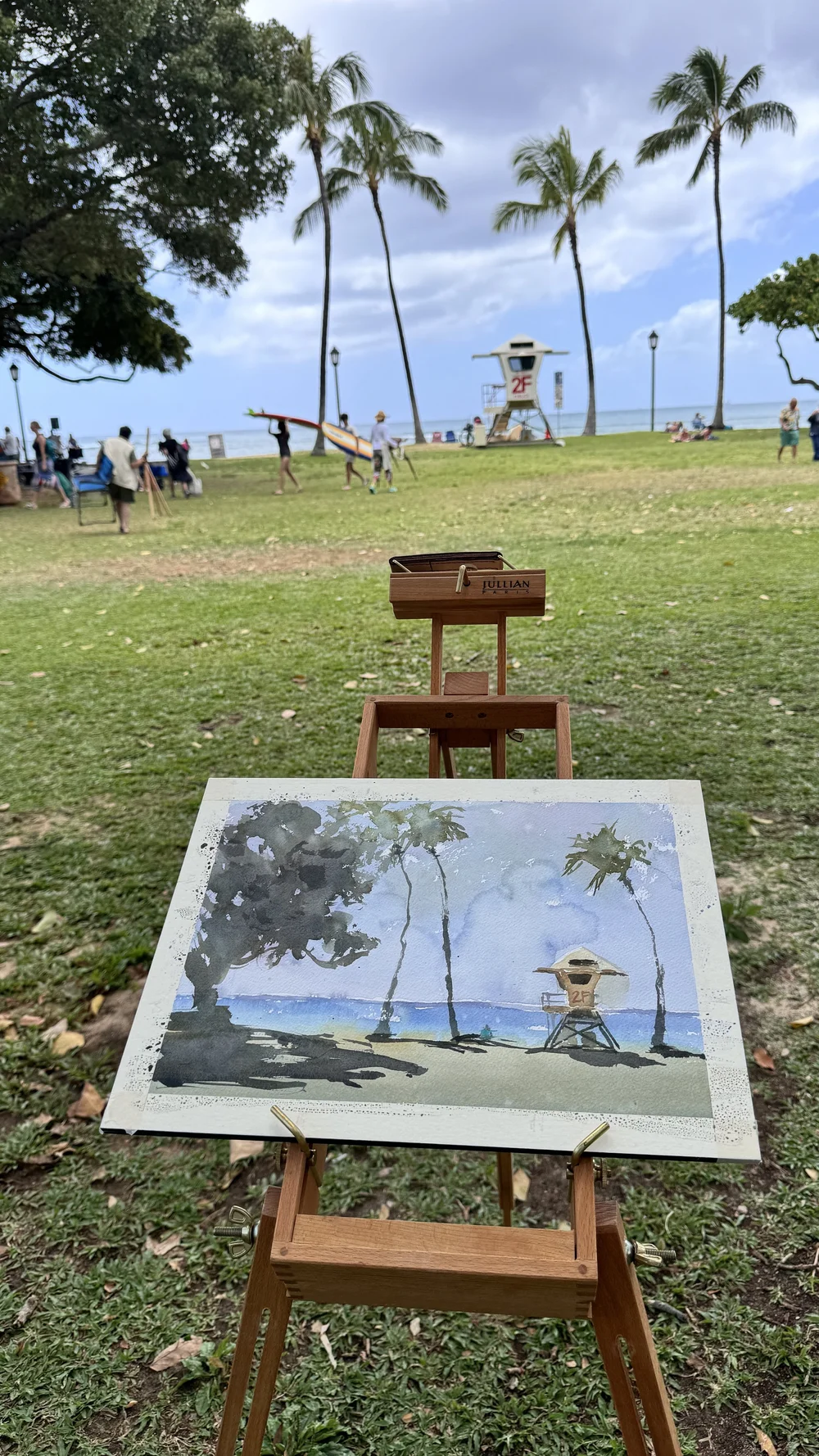 View of beach at Publics
