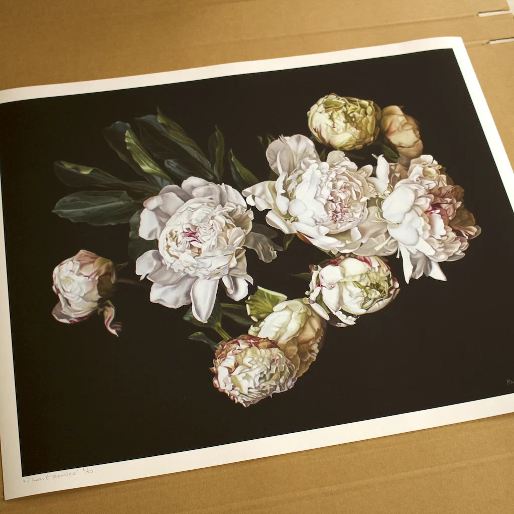 'i heart peonies' Print Image 1 - Web.jpg