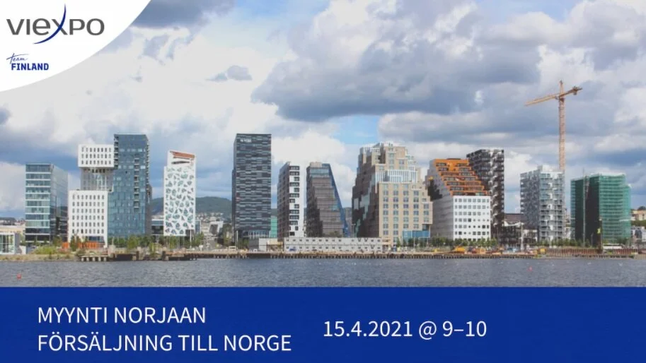 Viexpon webinaari 15.4.2021: Myynti Norjaan! Katso nauhoitus