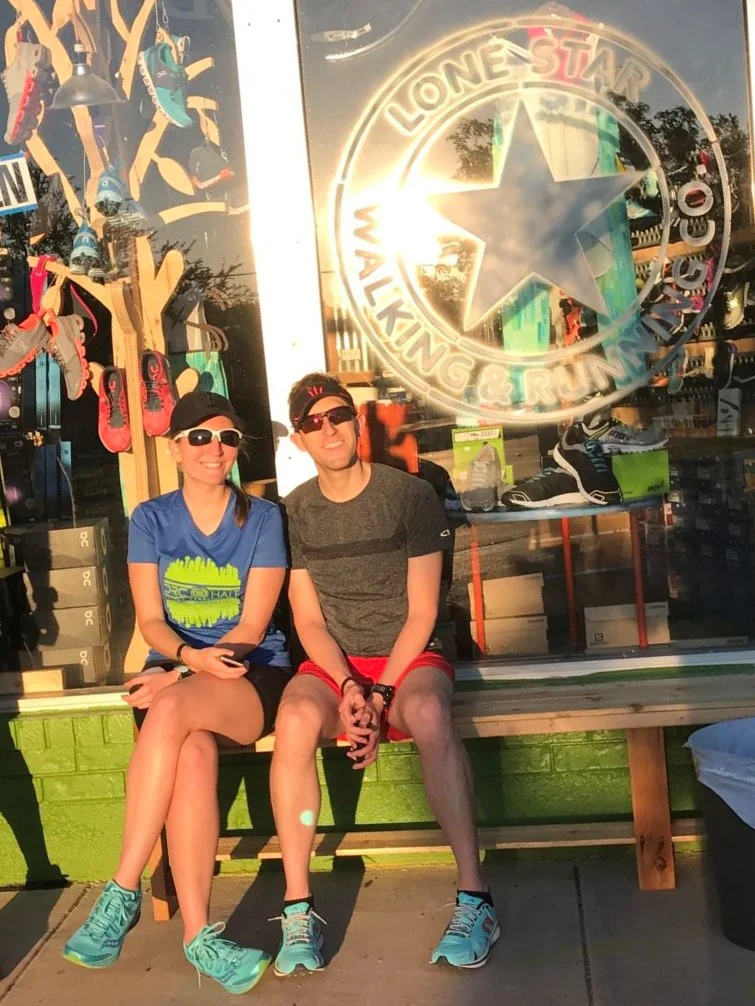 Chillin before the Wednesday Fun Run