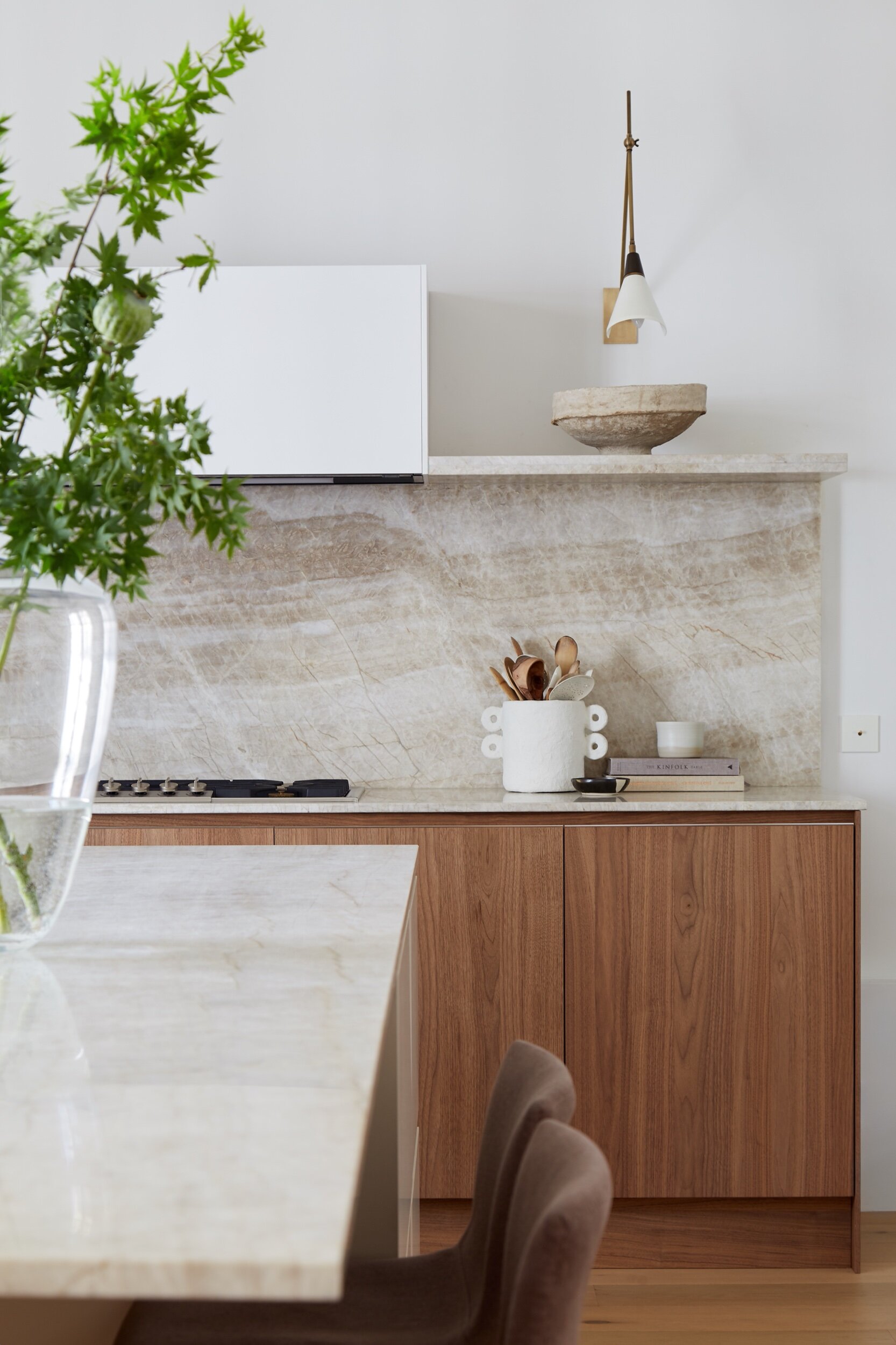 Modern kitchen with neutral color palette