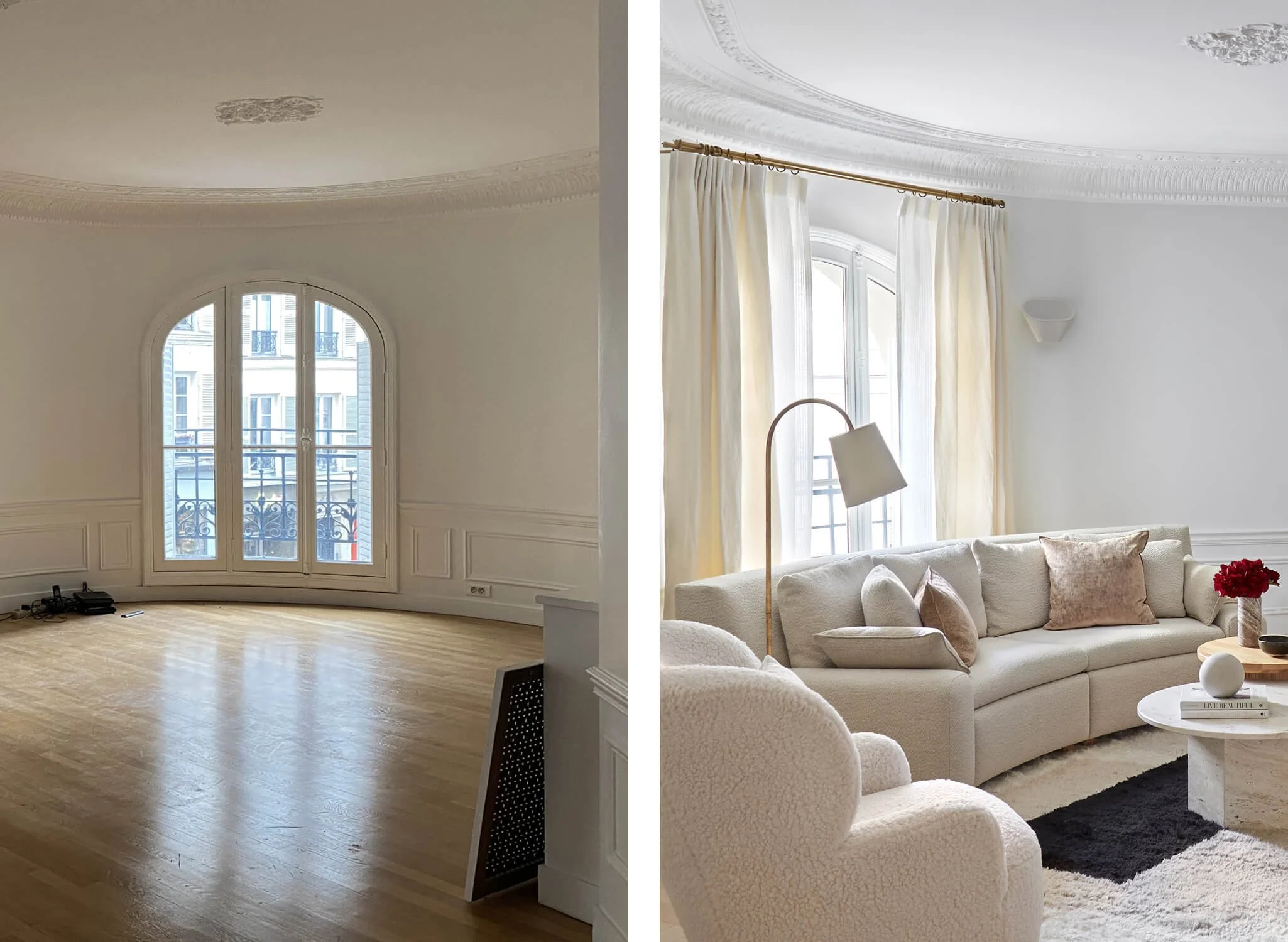 Before & After Photos | Interior Designer in Paris