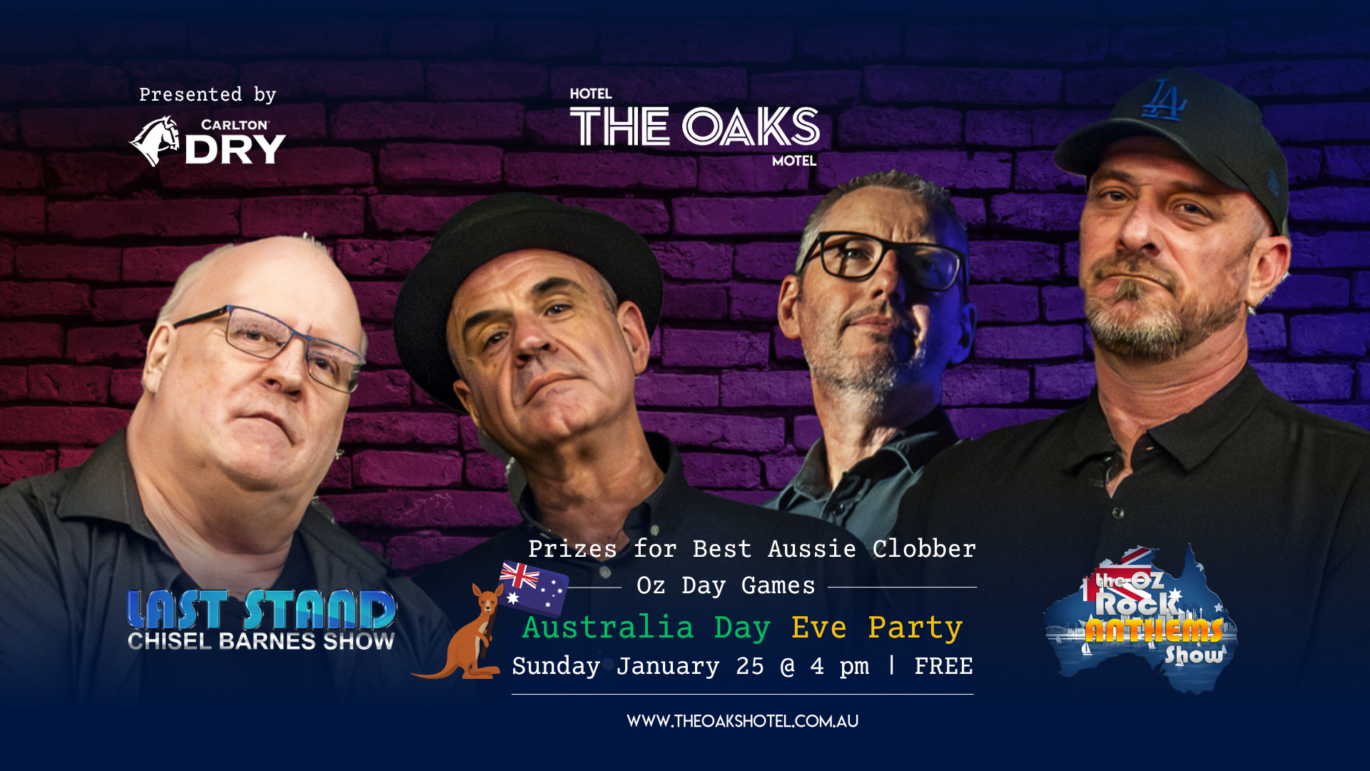 THE OZ ROCK ANTHEMS SHOW