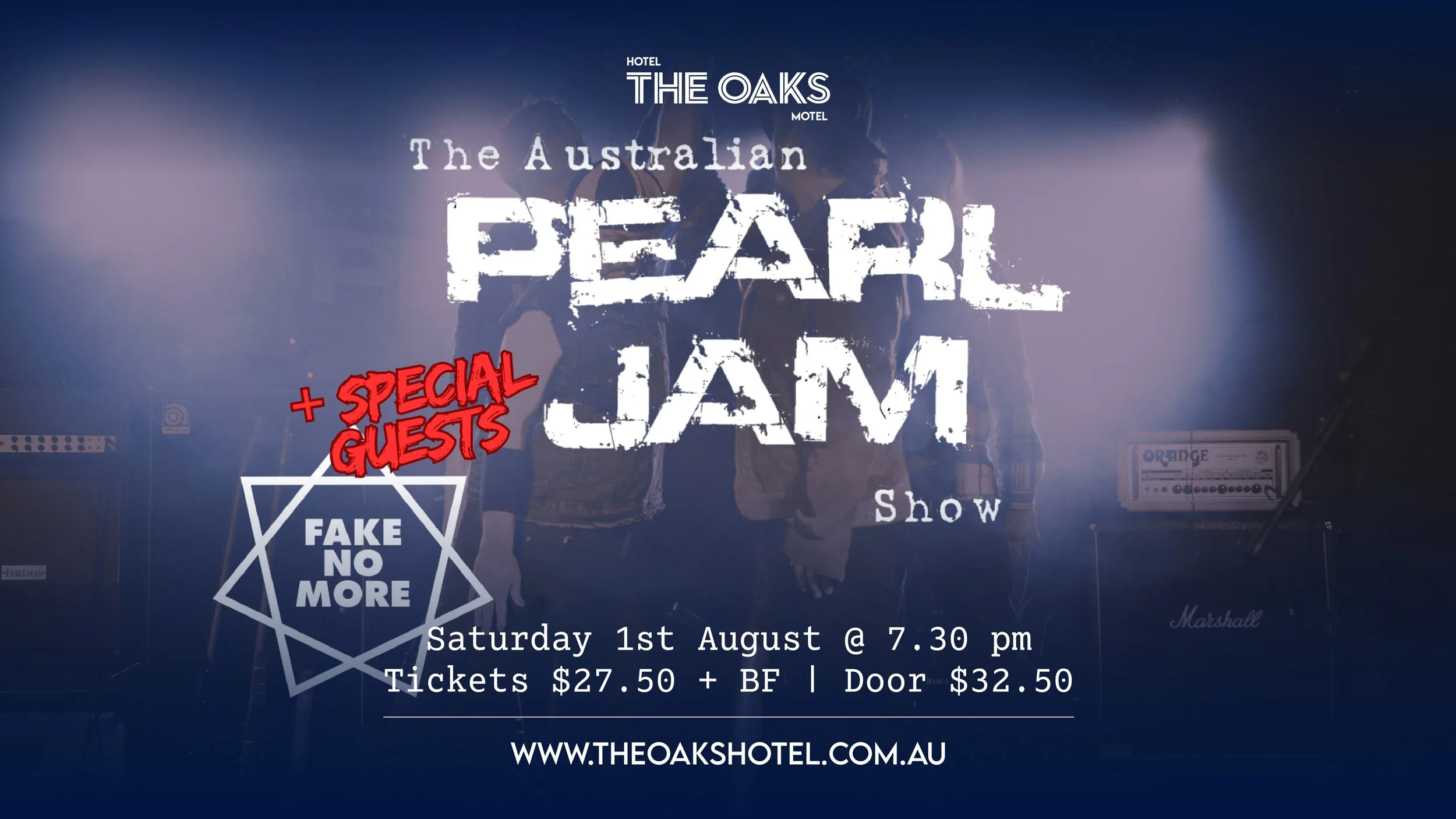 Australian Pearl Jam Show + Fake No More