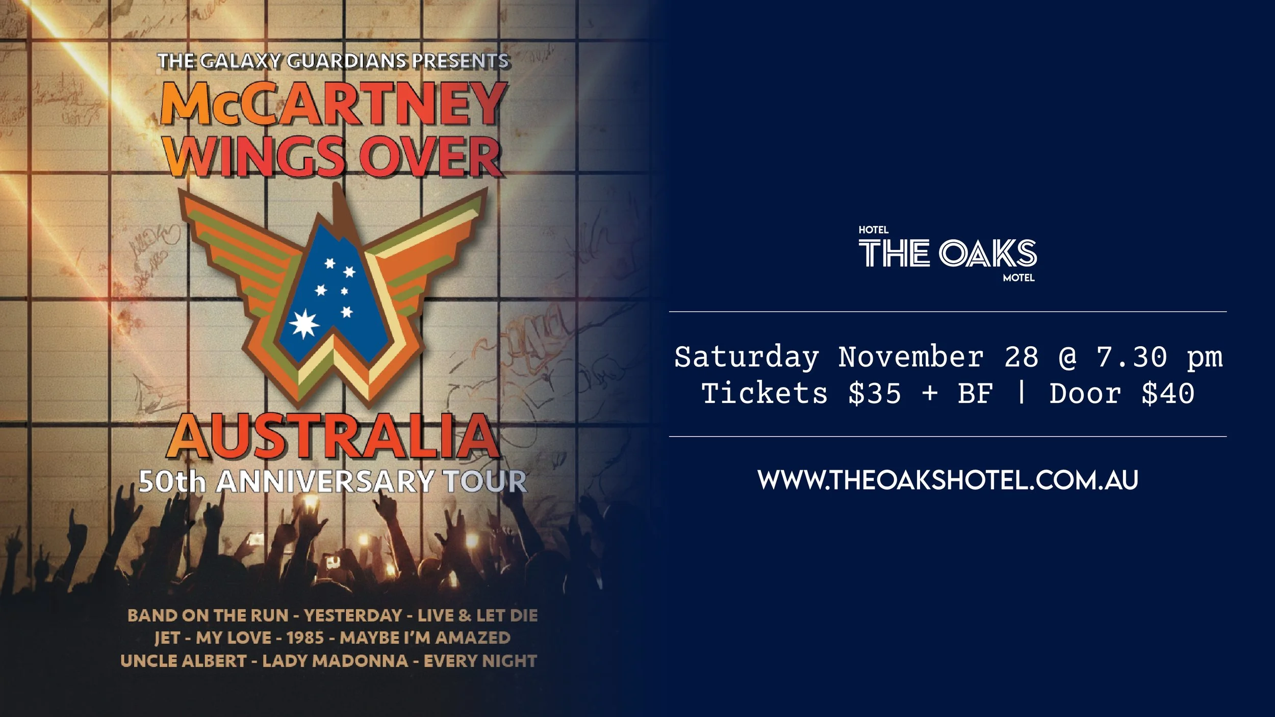 McCartney Wings Over Australia