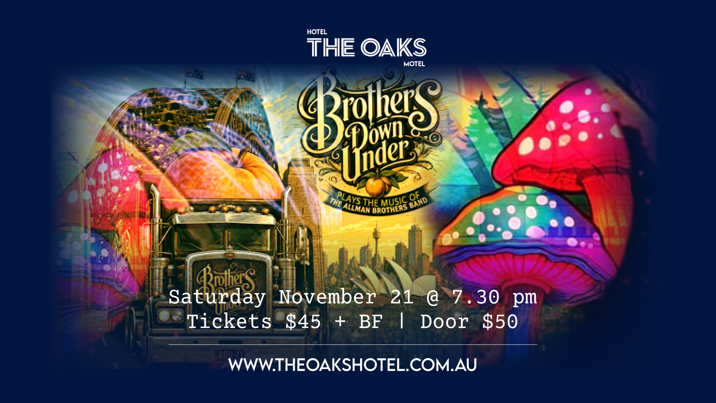 The Brothers DownUnder - The Music of The Allman Brothers Band