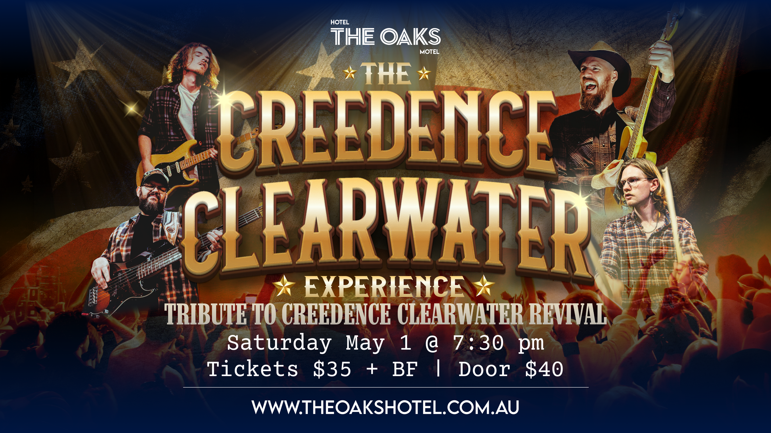 THE CREEDENCE CLEARWATER EXPERIENCE