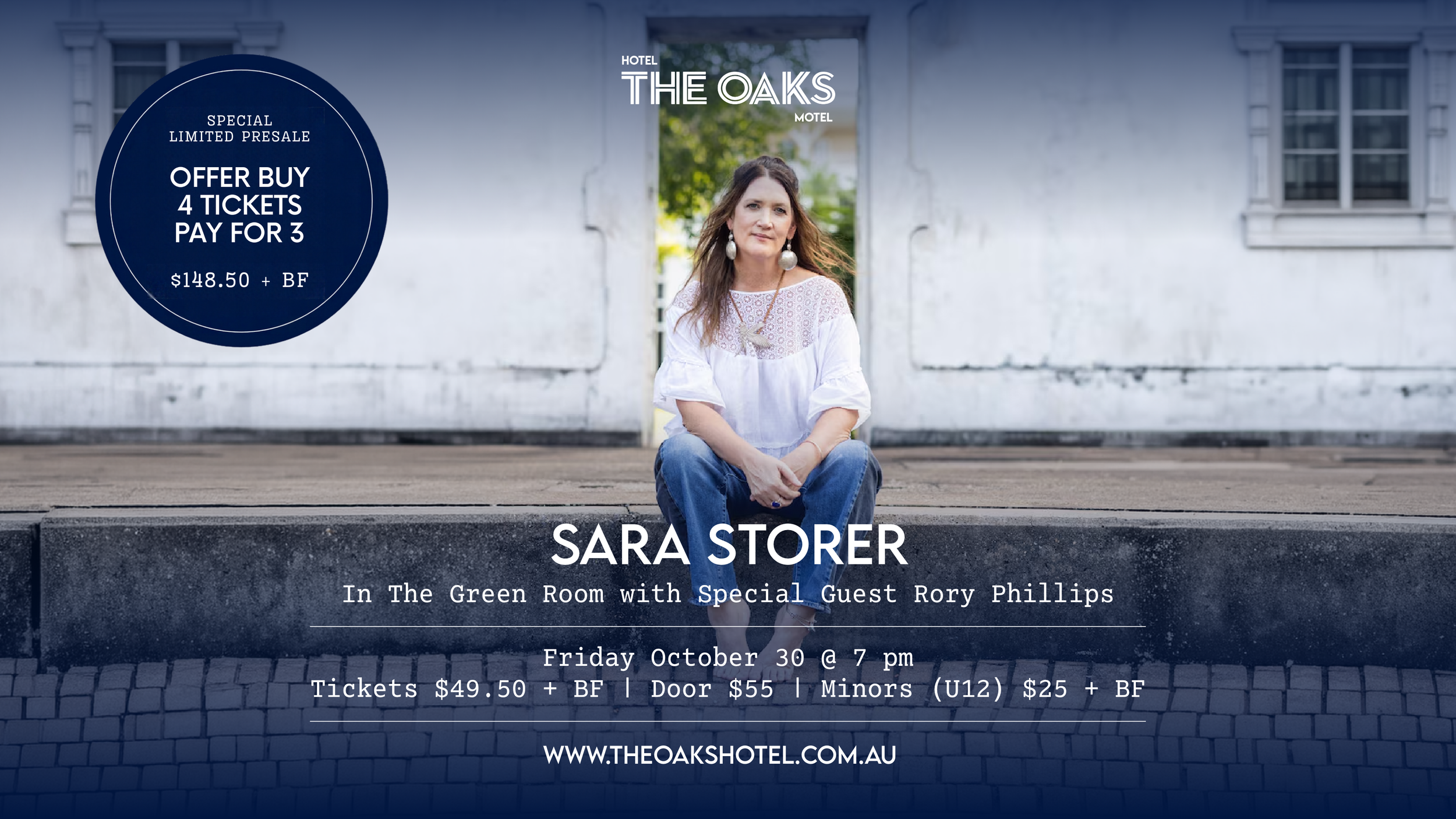 Sara Storer In The Green Room