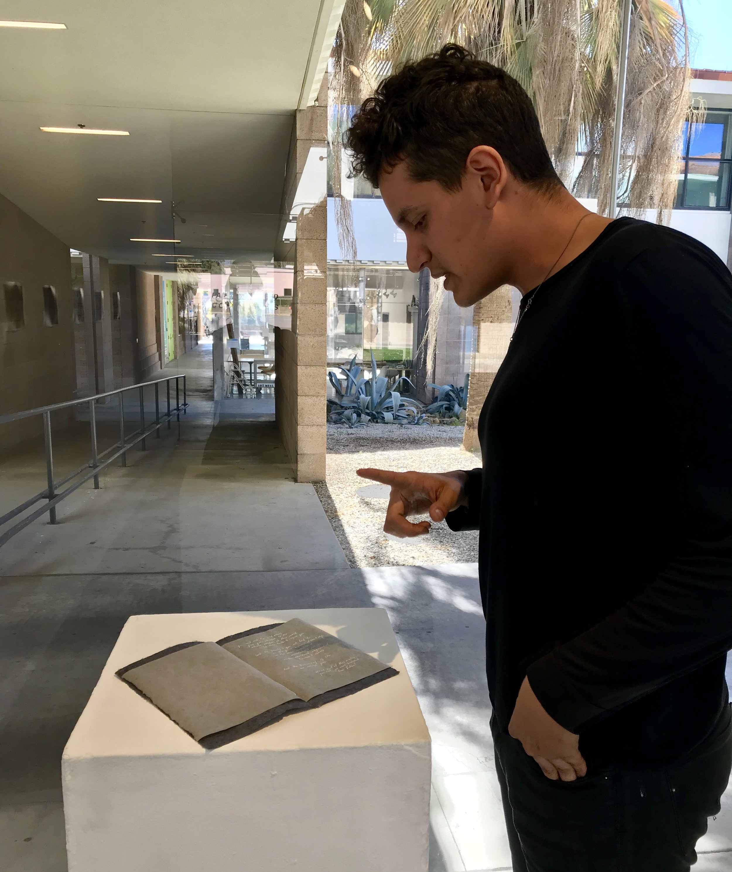 Robert Brian Huerta, a Masters of Fine Arts student at UCSB, talks about his work.