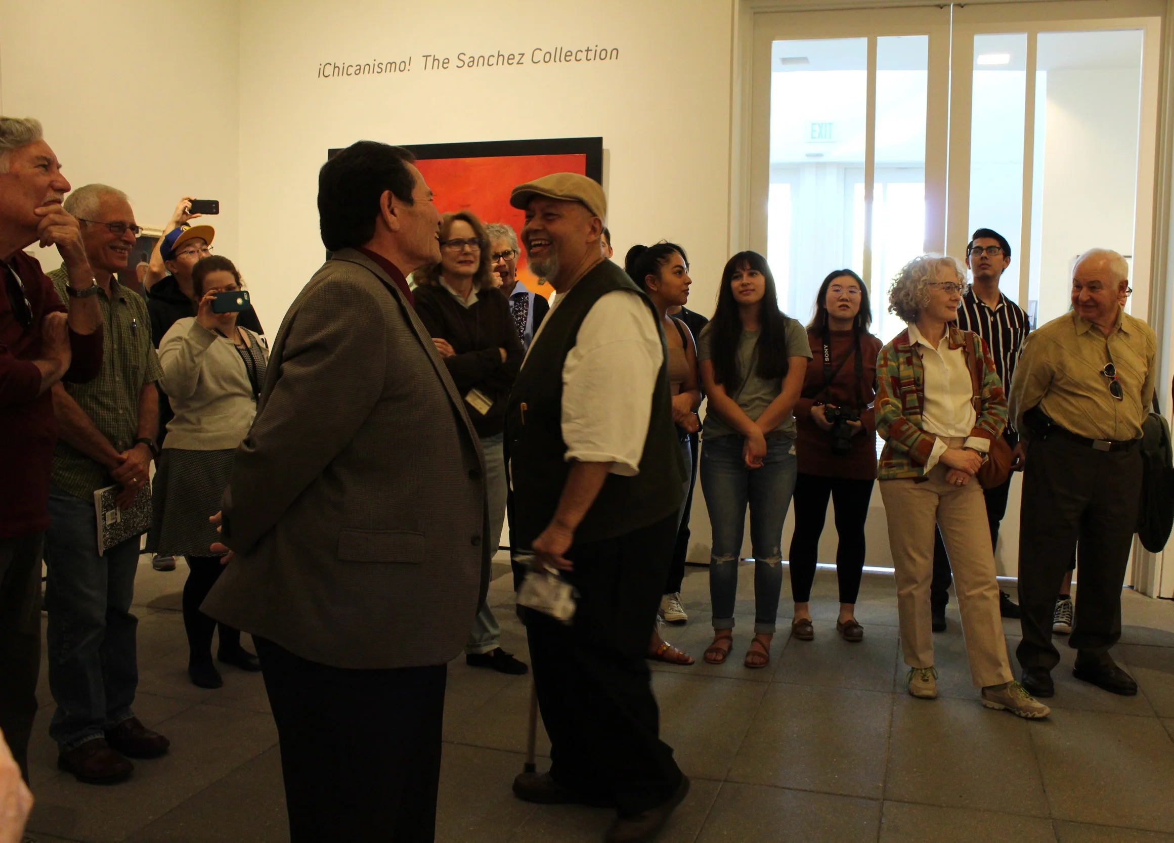 Tomás Sanchez introduces his friend and artist Leo Limón.
